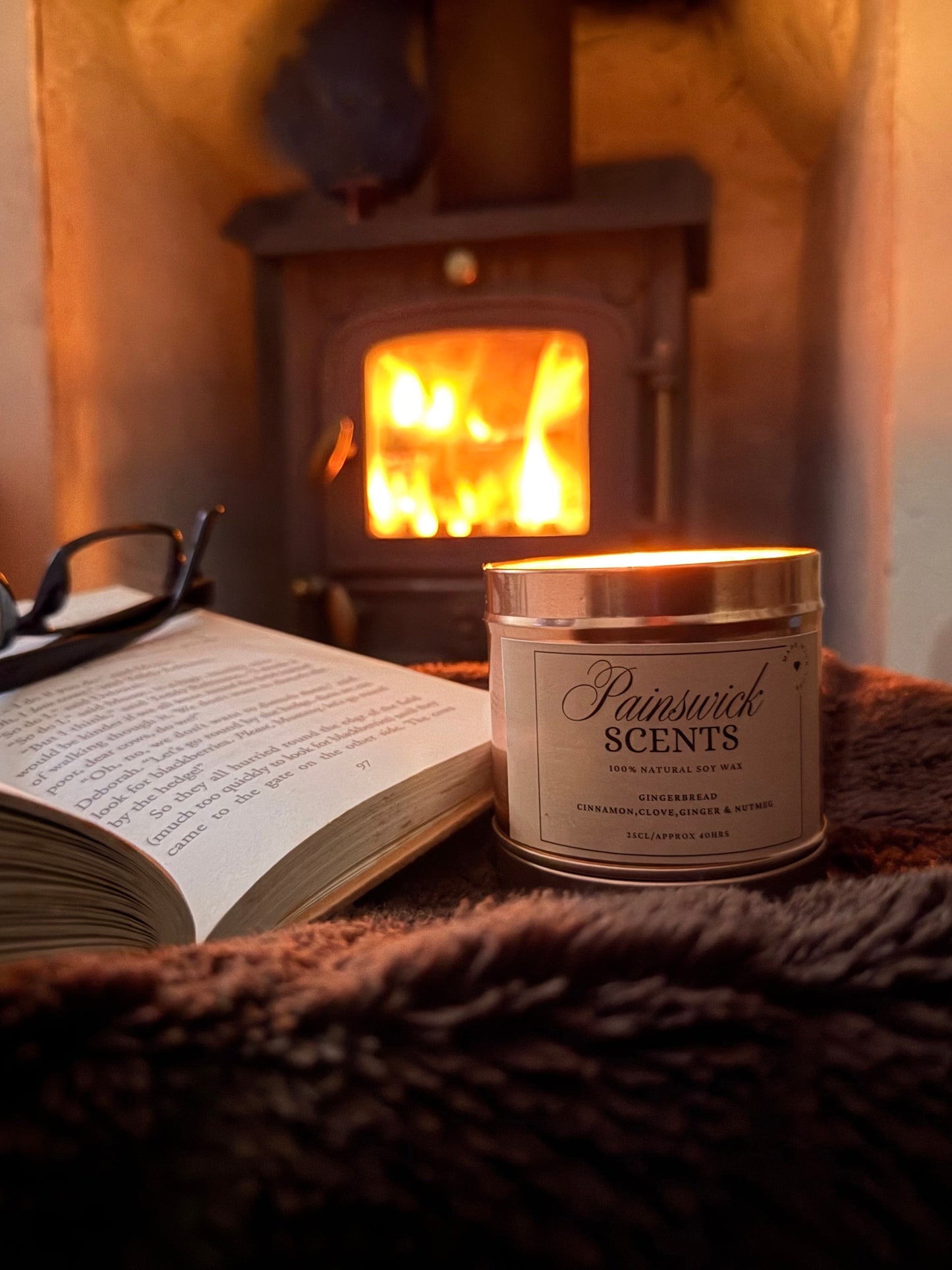 GingerBread Scented Tin Candle