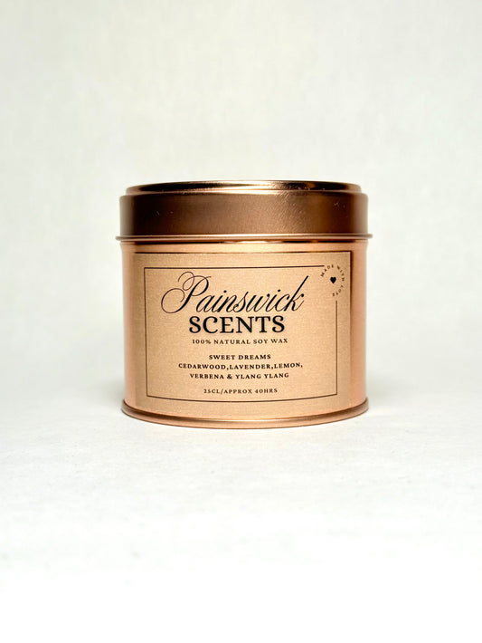 Sweet Dream Scented Tinned Candle