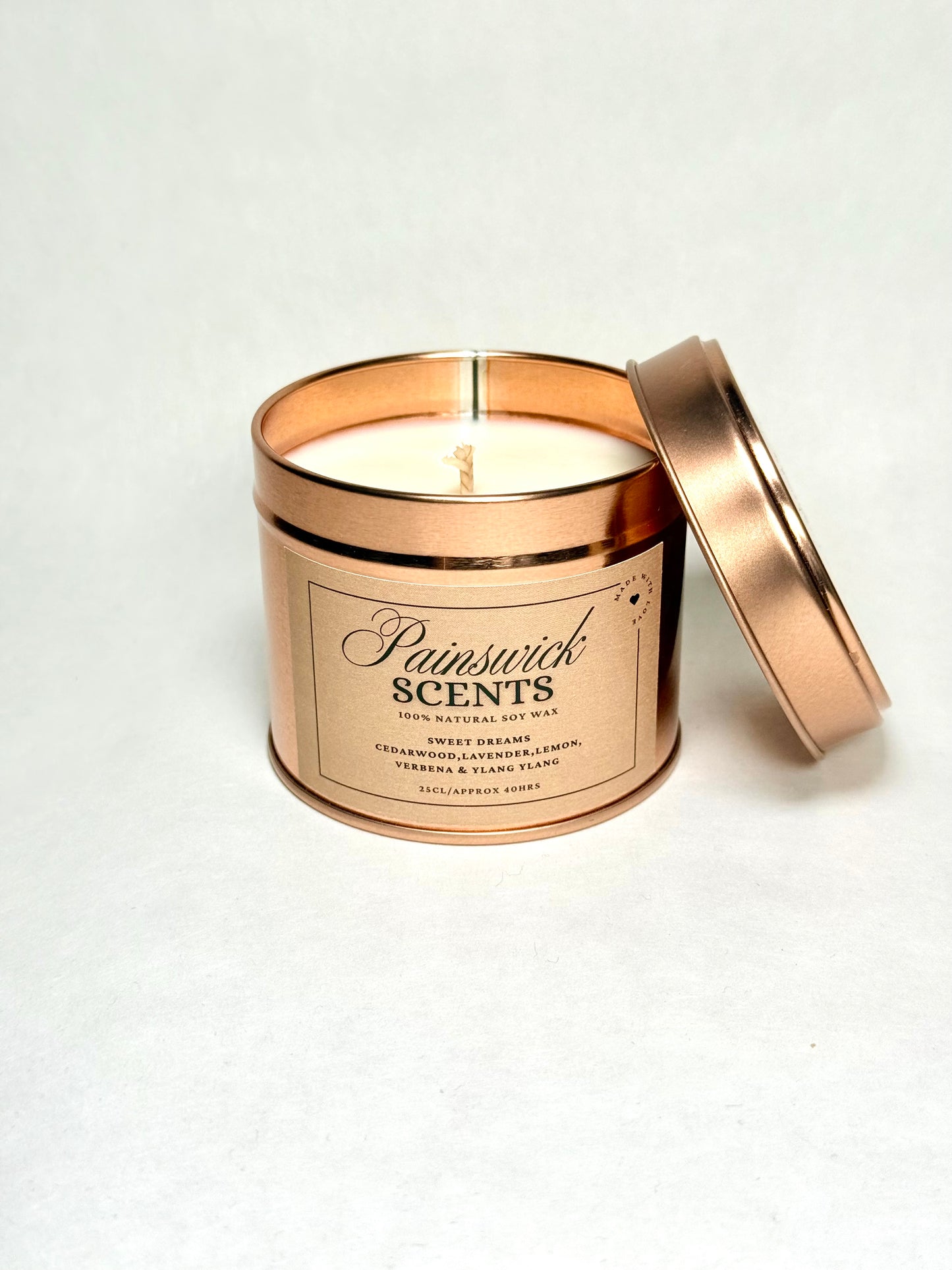 Sweet Dream Scented Tinned Candle