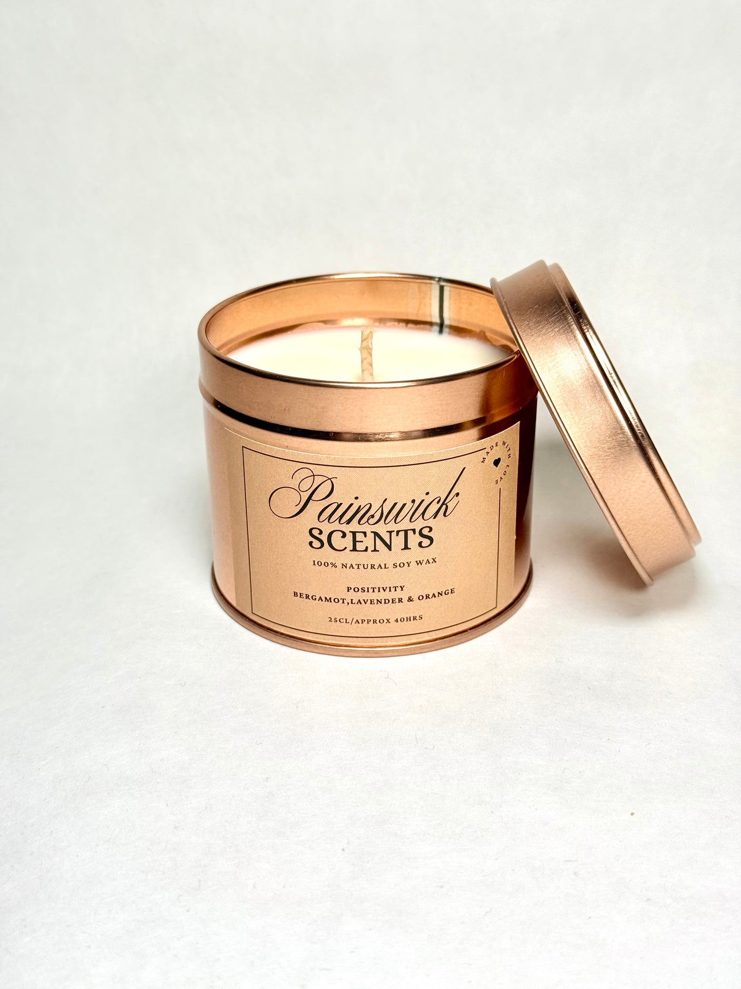 Positivity Scented Tin Candle